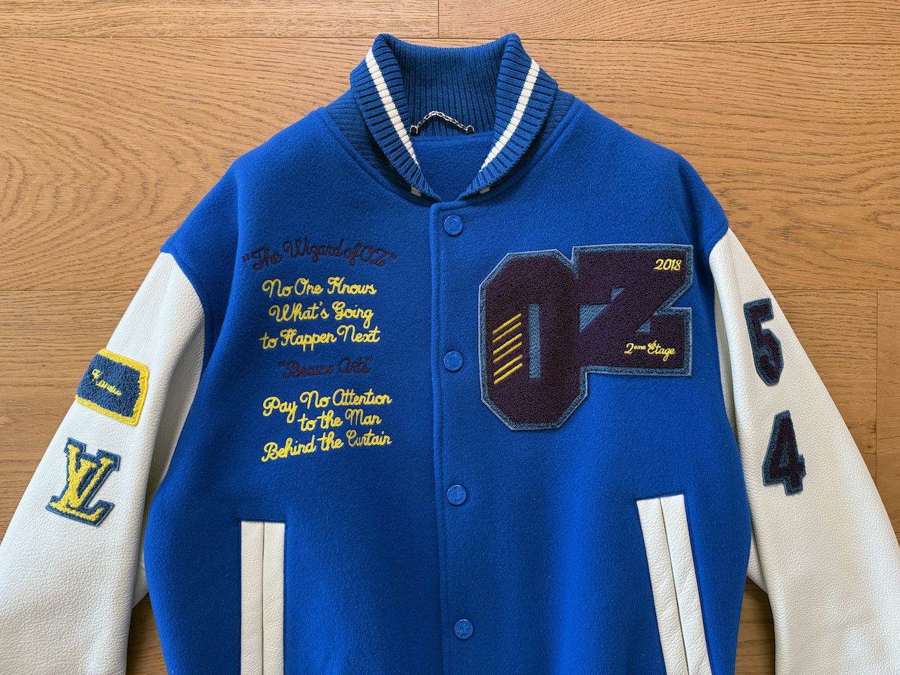 Louis Vuitton Louis Vuitton Oz Varsity Jacket S/S '19 Size US M / EU 48-50 / 2 - 2 Thumbnail