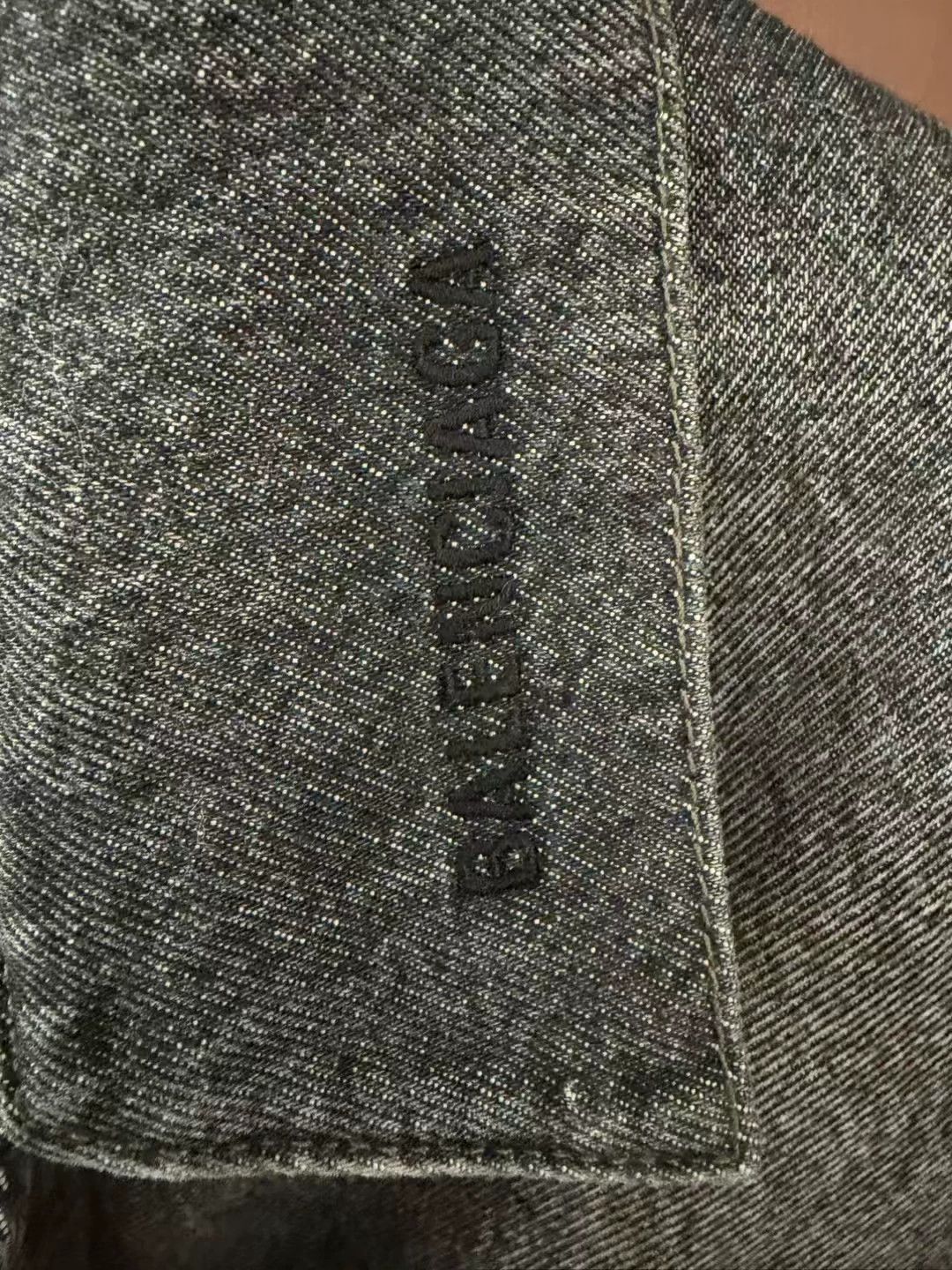 Balenciaga Balenciaga washed black denim jacket Size US S / EU 44-46 / 1 - 3 Thumbnail