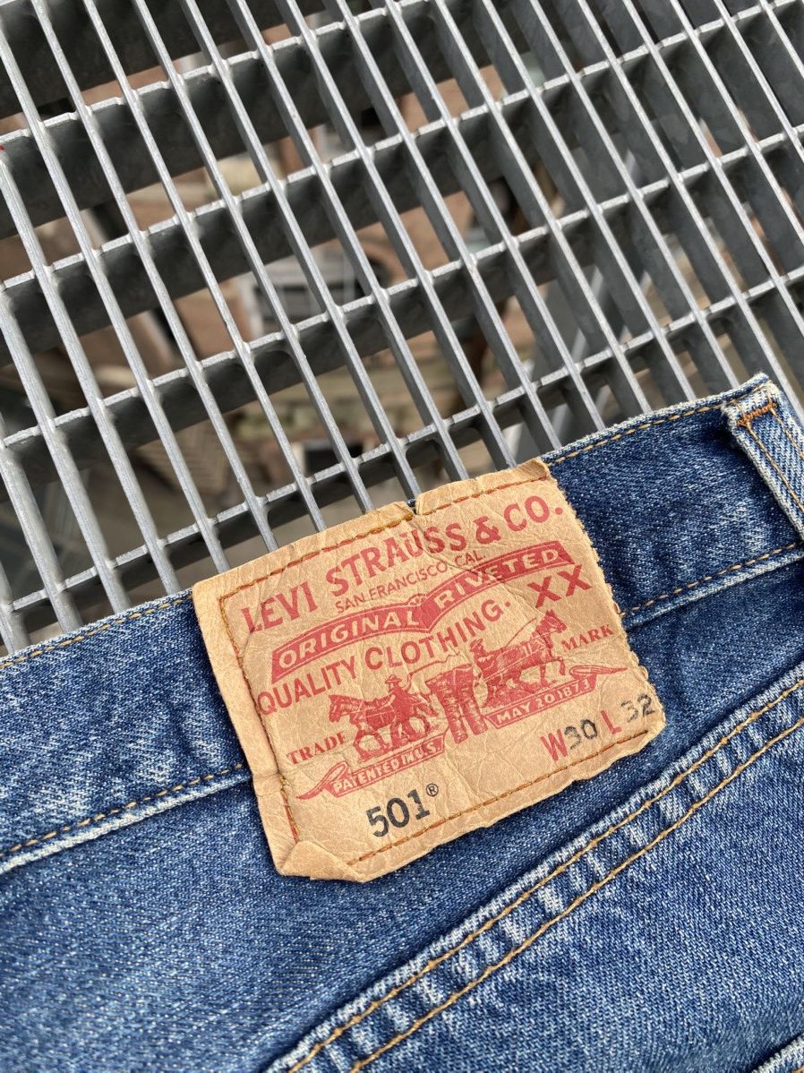 Levi's Levi’s 501 Vintage Patchwork Streetwear Jeans Size US 30 / EU 46 - 13 Thumbnail