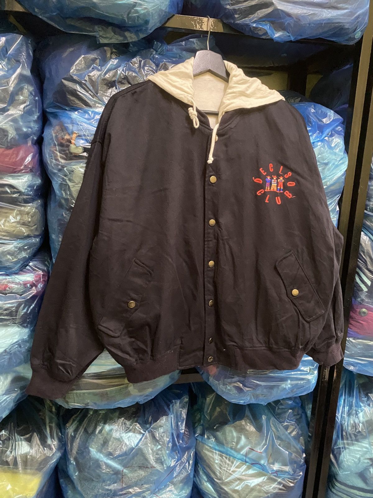 Other VINTAGE DECISO CLUB VARSITY HOODIE JACKET Size US M / EU 48-50 / 2 - 3 Thumbnail