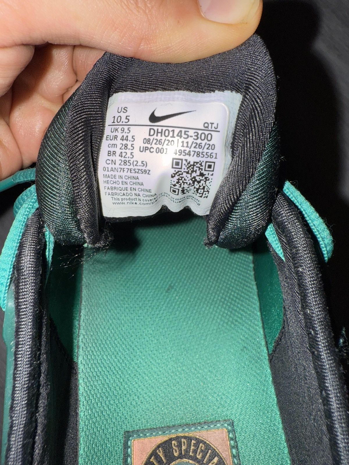 Nike Nike Vapormax Plus ATL Edition Size US 10.5 / EU 43-44 - 5 Thumbnail