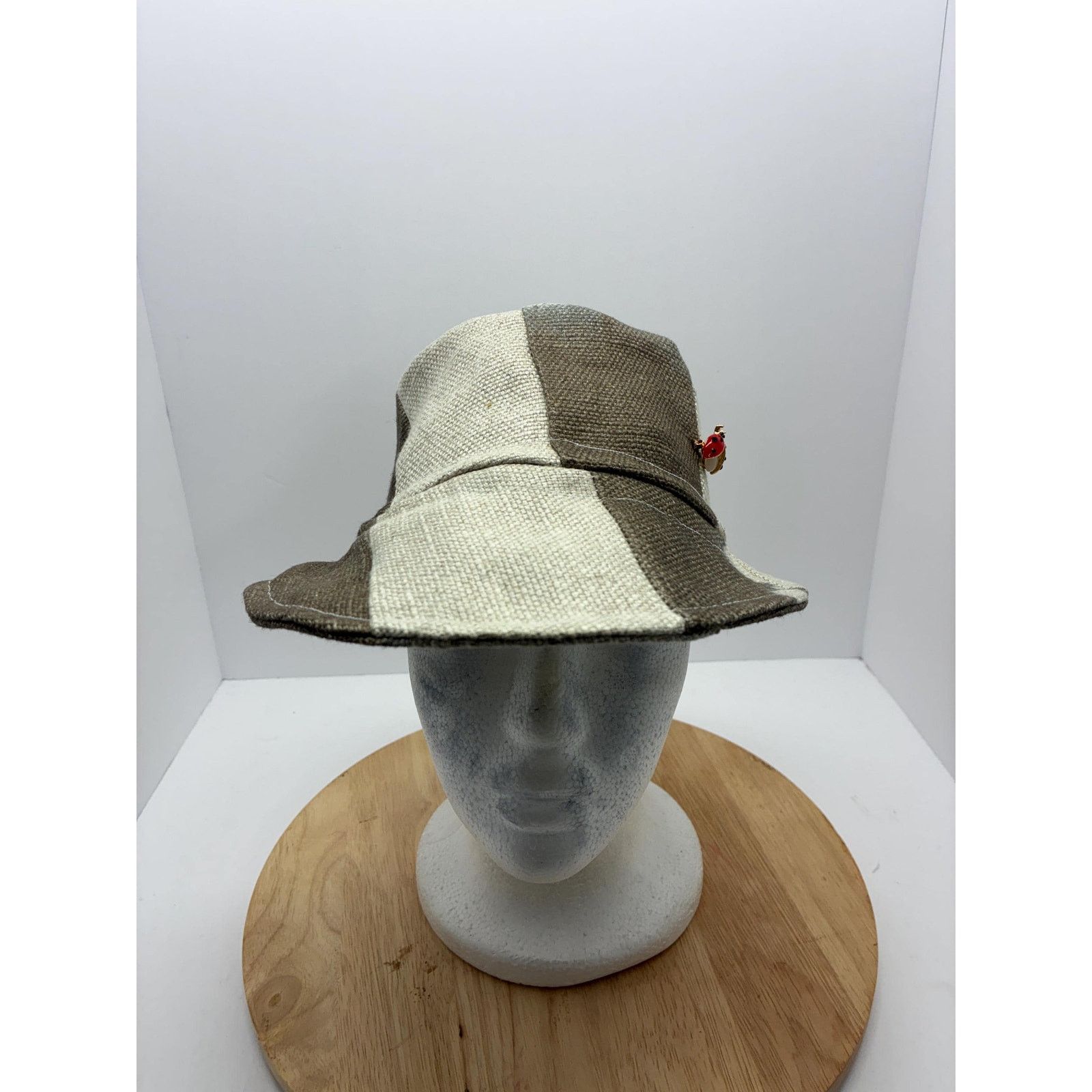 Other Upcycled Canvas Bucket Hat Small – Bonnie Bucket Patchwork Size ONE SIZE - 2 Thumbnail
