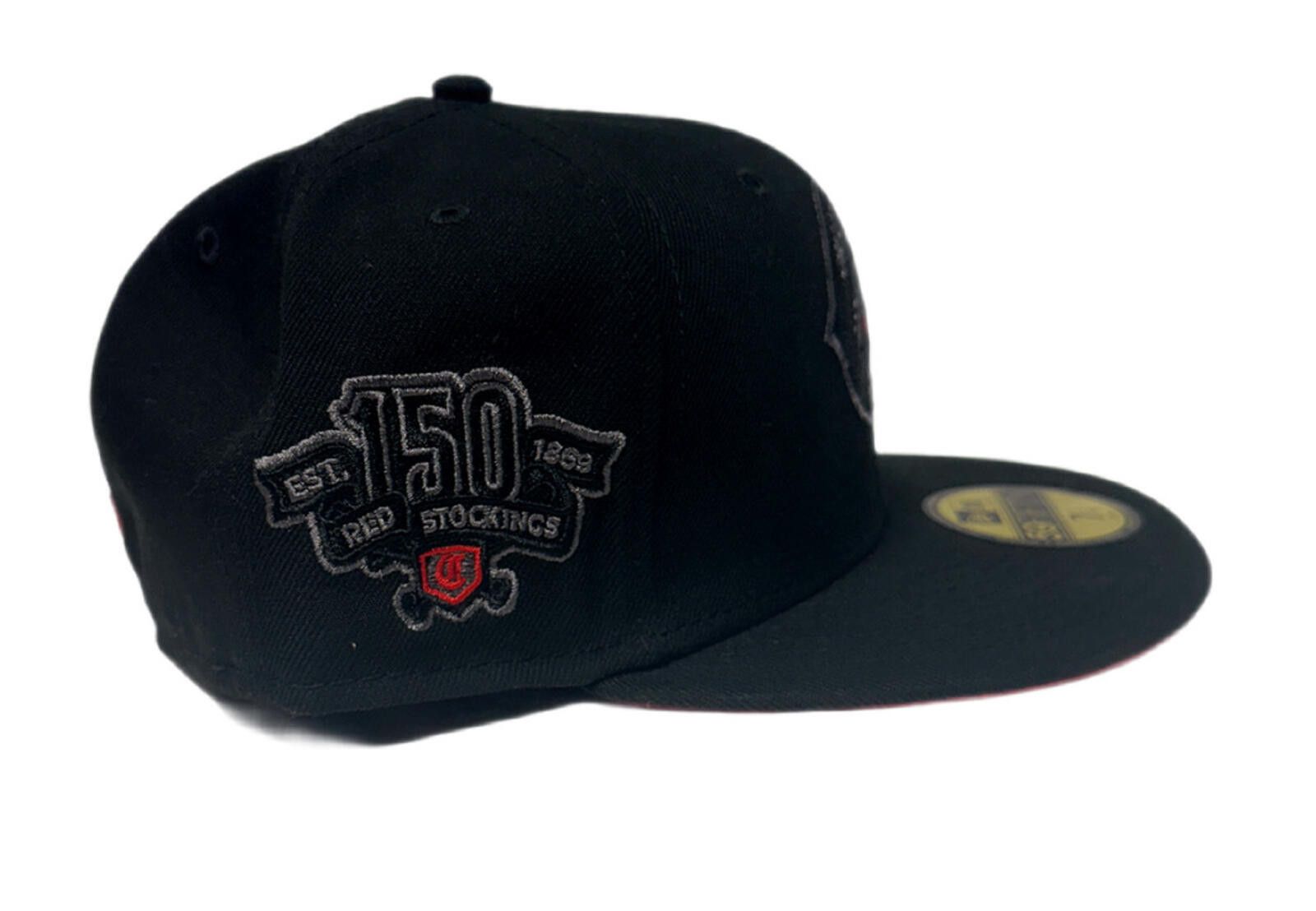 New Era New Era Cincinnati Reds 150th Anniversary 59FIFTY 7 1/4 Size ONE SIZE - 4 Thumbnail