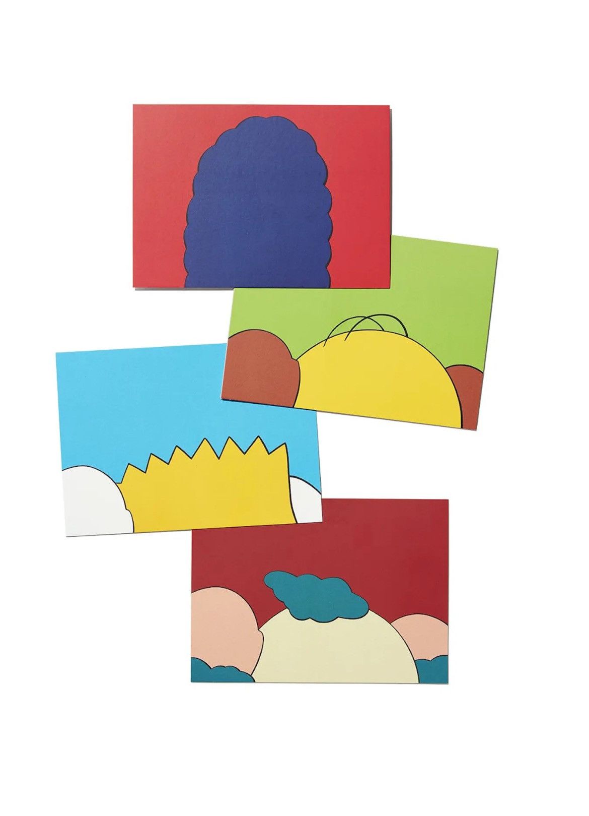Kaws Brooklyn Museum Kimpsons postcards