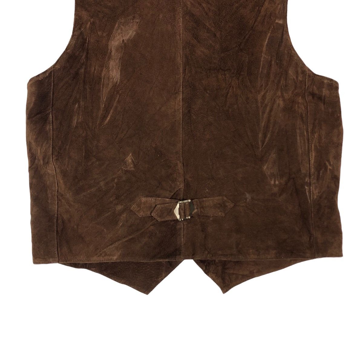 Japanese Brand 🔥Vintage Leather Vest Biker Uniqlo Japan Issey Miyake Size US XL / EU 56 / 4 - 10 Thumbnail