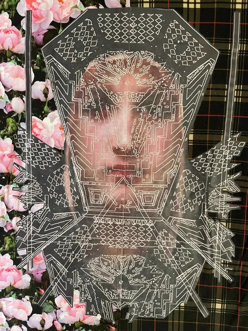 Givenchy Givenchy Short-sleeved T-shirt, Rose Checkerboard Patchwor Size US M / EU 48-50 / 2 - 3 Thumbnail