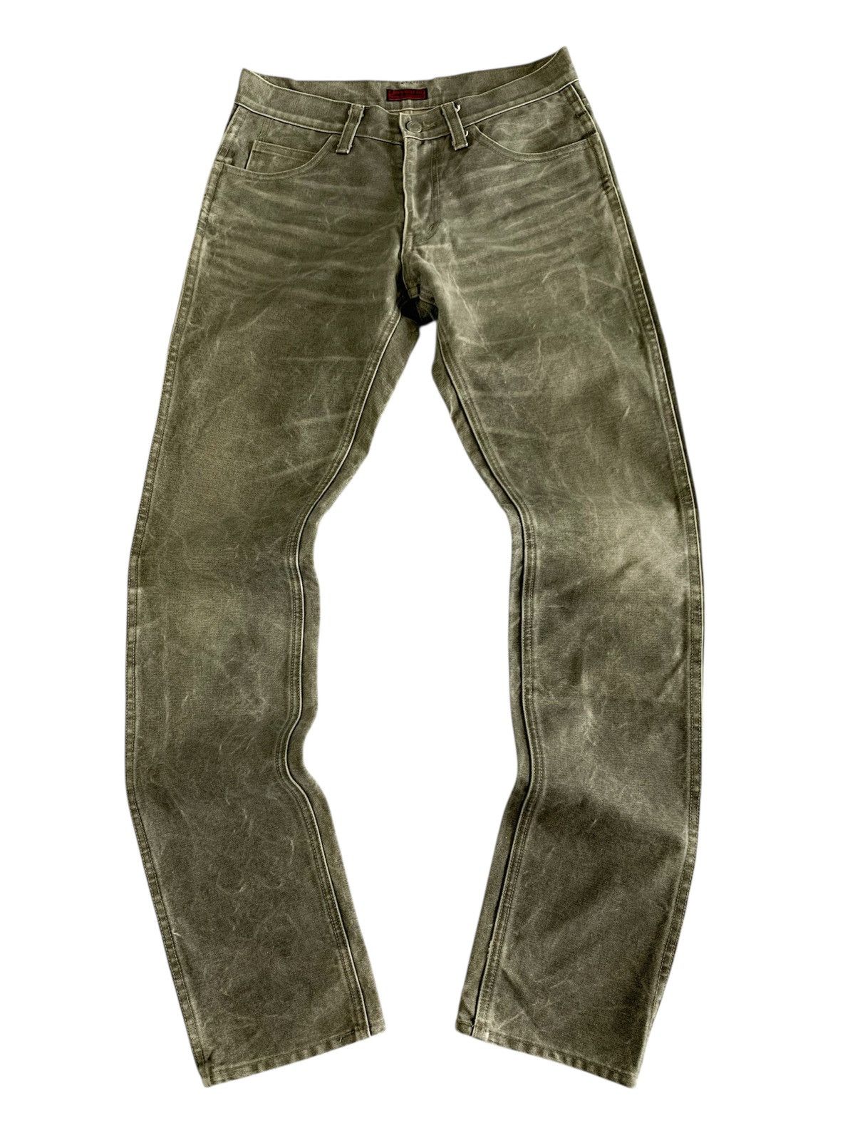 Johnbull Johnbull co denim pants are olive green in colour Size US 30 / EU 46 - 1 Thumbnail