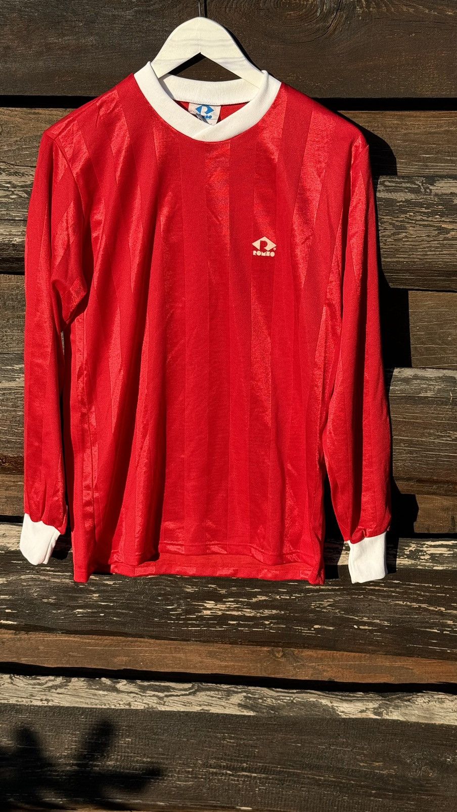 Vintage 1970’s -1980’s Made in West Germany Rombo red soccer jersey Size US M / EU 48-50 / 2 - 3 Thumbnail