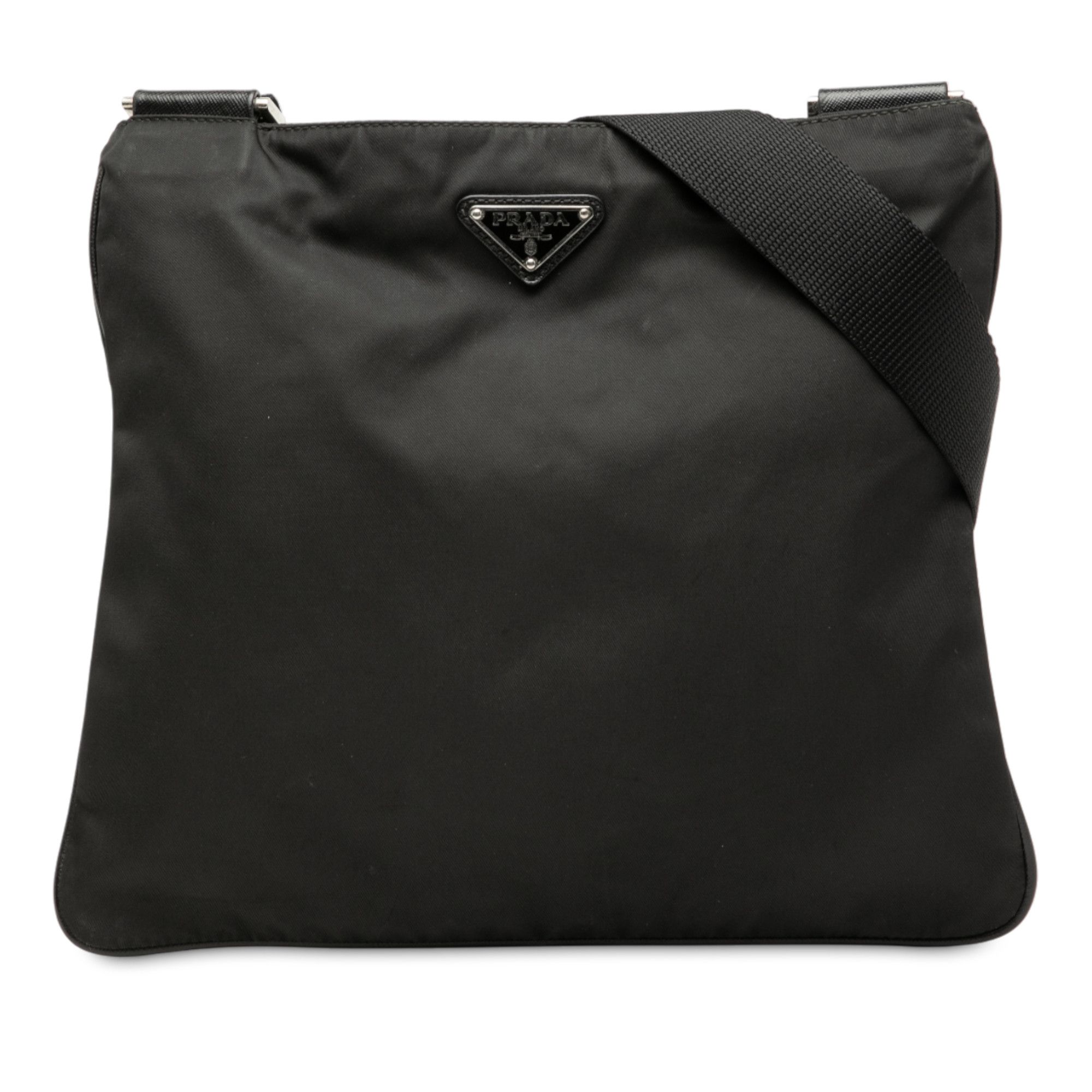 Prada Prada Tessuto Zip Top Crossbody Size ONE SIZE - 1 Thumbnail
