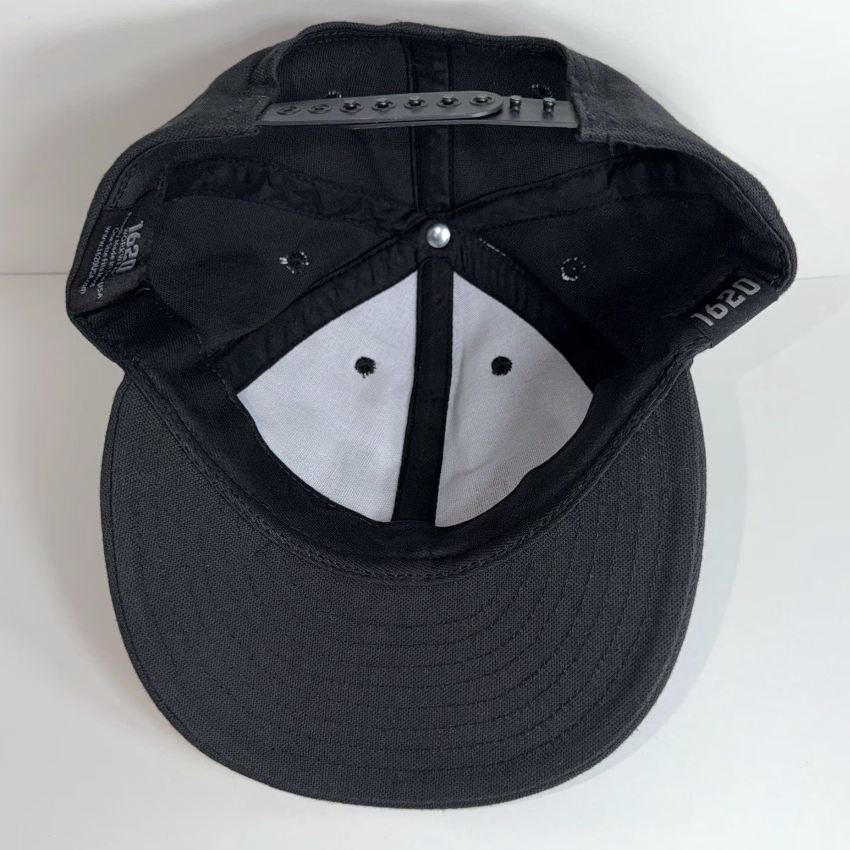 Logo 7 1620 Workwear Hat Men Black SnapBack Embroidered Logo Adult One Size Adjustable Breathable Canvas Cotton Multicolor Workwear 90s Theme Mens Size ONE SIZE - 7 Thumbnail
