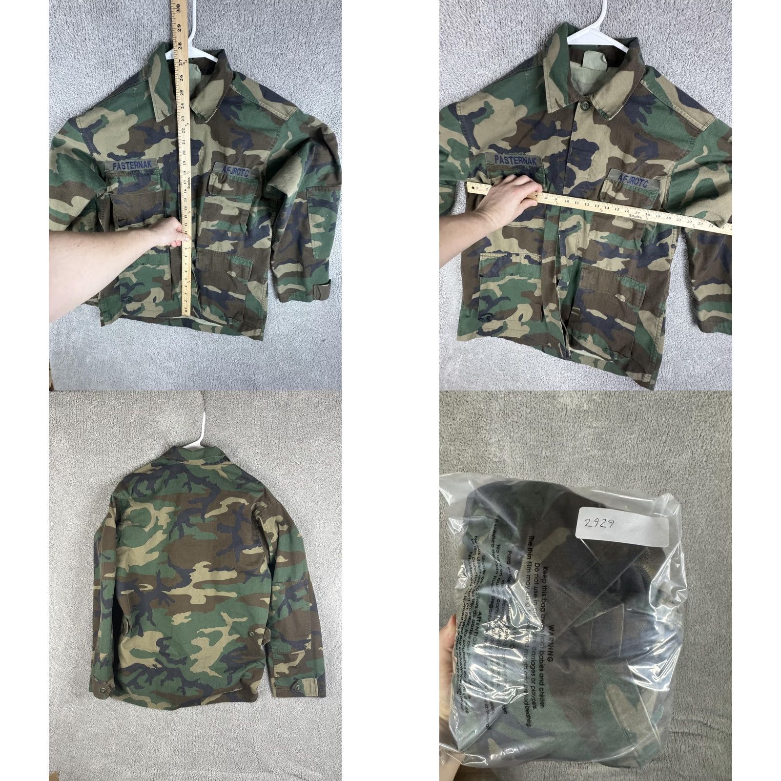 Vintage VINTAGE Military BDU Jacket Mens M Woodland Camo Combat Field Coat Uniform Shirt? Size US M / EU 48-50 / 2 - 8 Thumbnail