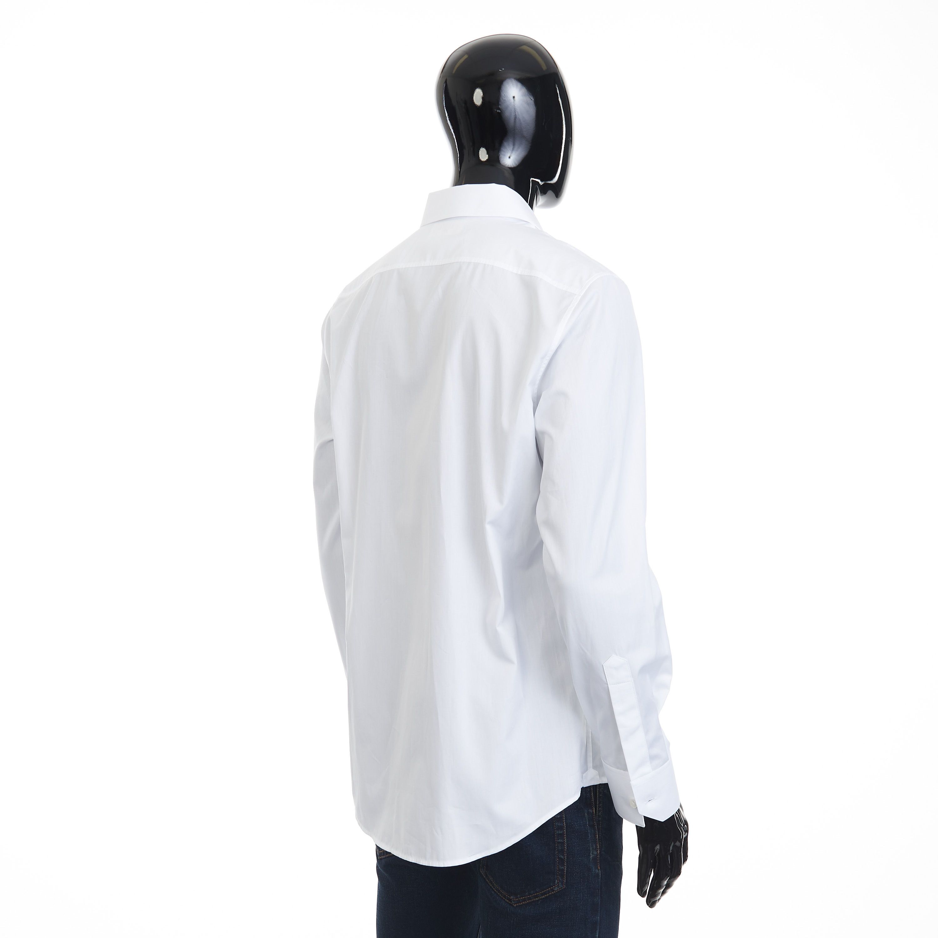 Celine Loose Drugstore Collar Shirt - Triomphe Embroidery Size US M / EU 48-50 / 2 - 5 Thumbnail