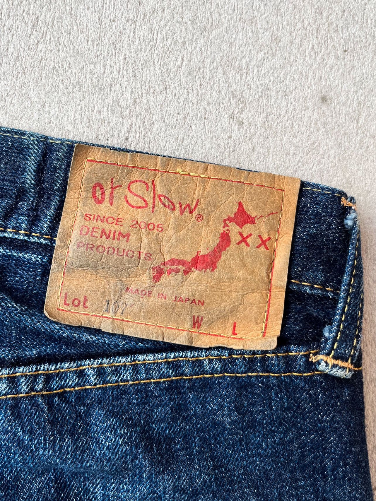 Orslow OrSlow 🇯🇵 LOT 107 Denim selvedge pants Size US 30 / EU 46 - 17 Thumbnail