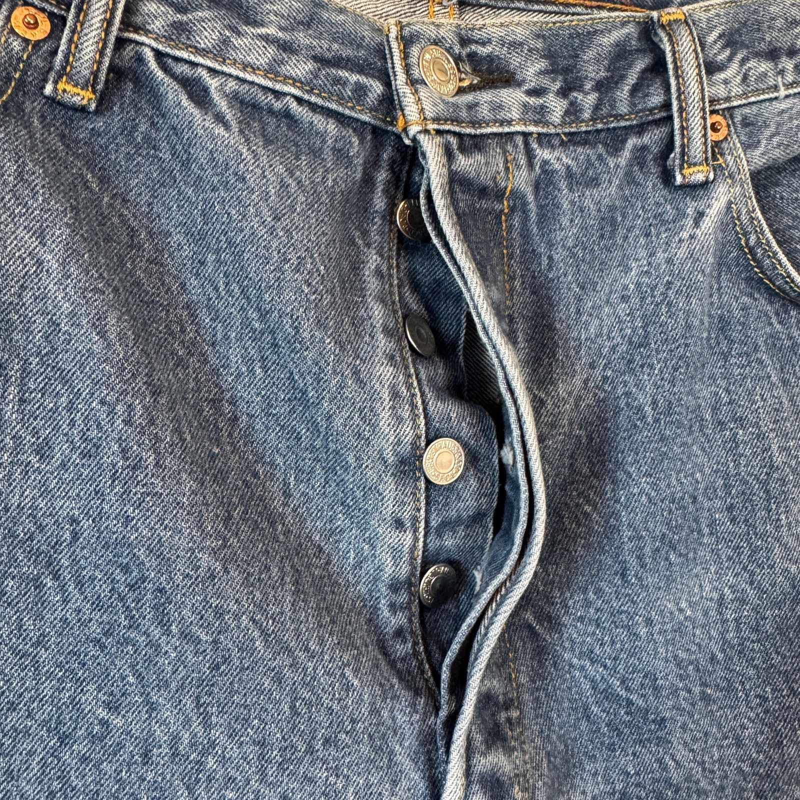 Levi's Archive Levi’s 501 Rigid Denim 40x30 Unisex Baggy Skater Size US 40 / EU 56 - 5 Thumbnail