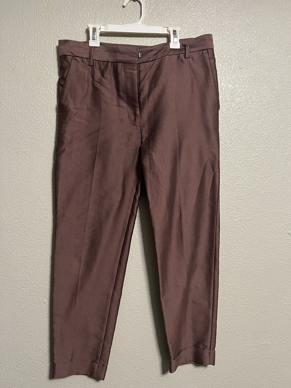 Haider Ackermann Haider Ackermann Purple Tapered Trousers Size 26" / US 2 / IT 38 - 1 Thumbnail