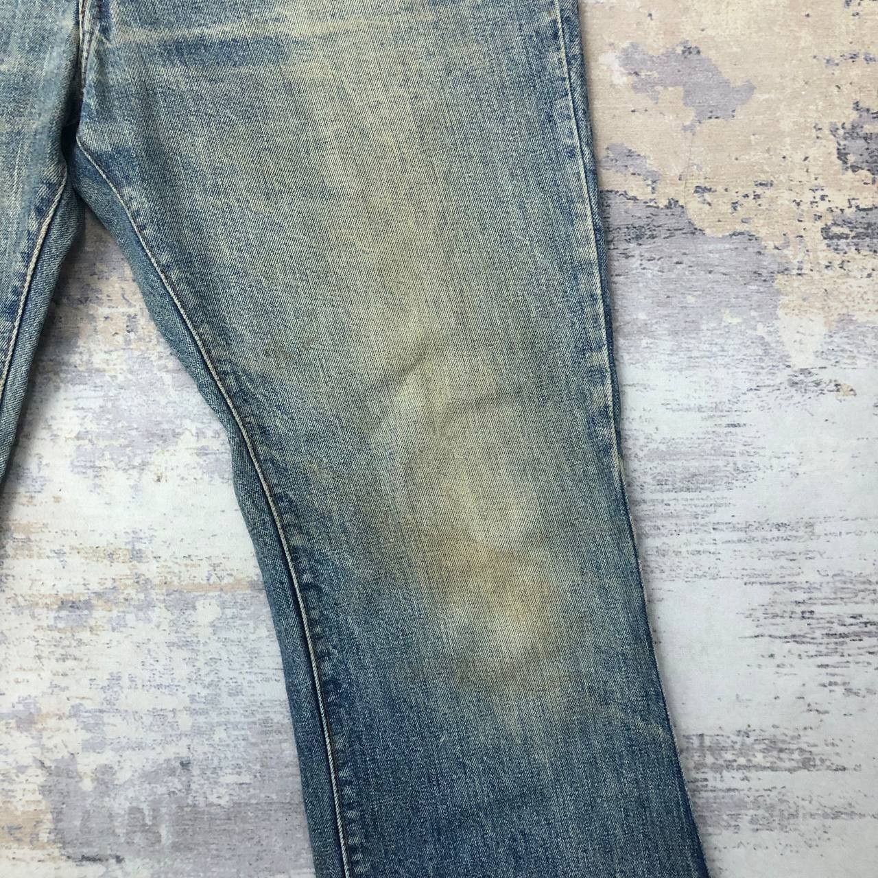 Levi's P762 VTG LEVI'S BUTTON NO 8 FLARED RUSTY JEANS Size US 36 / EU 52 - 10 Thumbnail