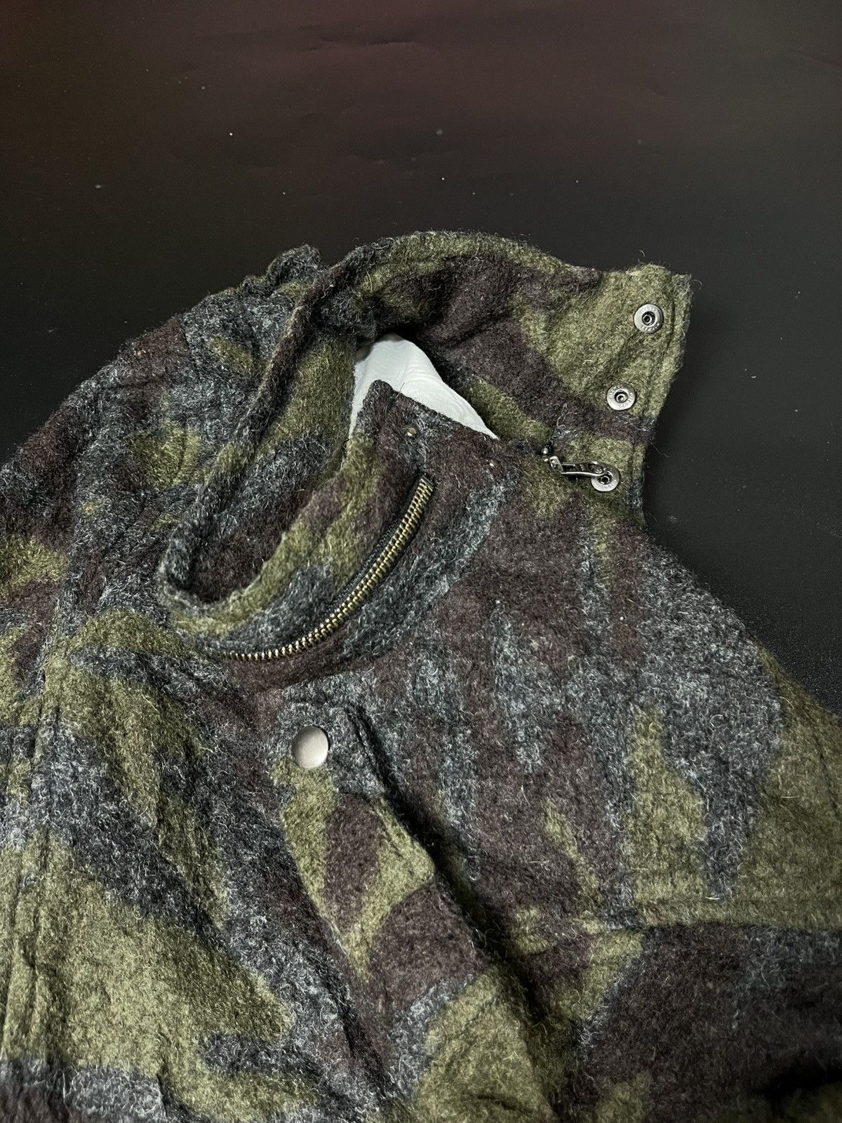 Final Home × If Six Was Nine × Japanese Brand Japanese 291295=Homme army wool jacket Size US M / EU 48-50 / 2 - 11 Thumbnail