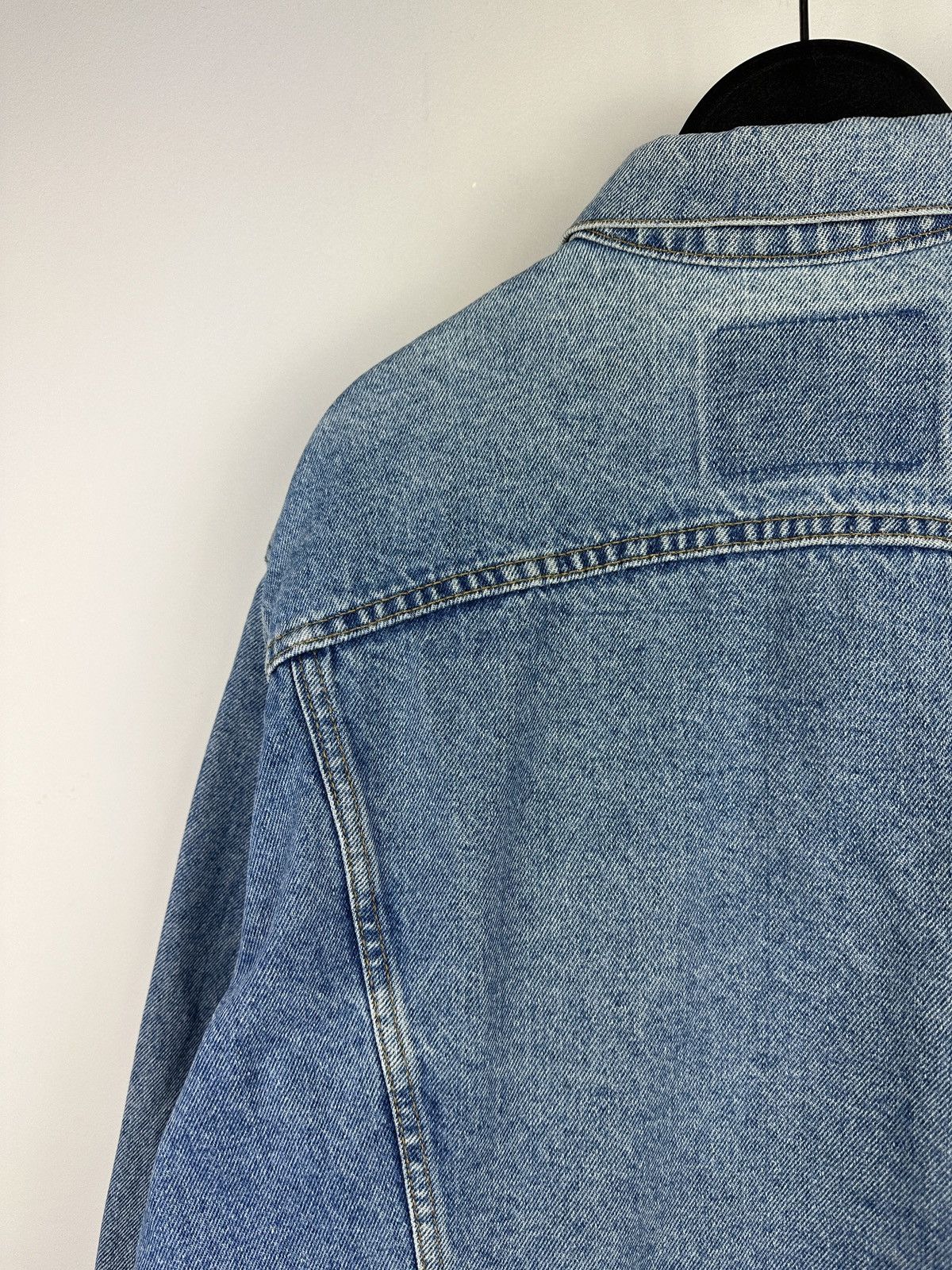 Levi's × Vintage Vintage 90’s Levi's Washed Blue Denim Trucker Jacket Size US M / EU 48-50 / 2 - 11 Thumbnail