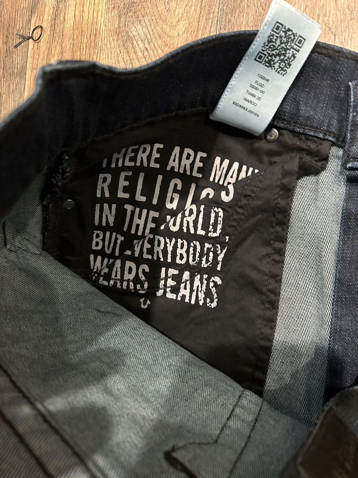 True Religion Waxed true religion jeans Size US 34 / EU 50 - 5 Thumbnail