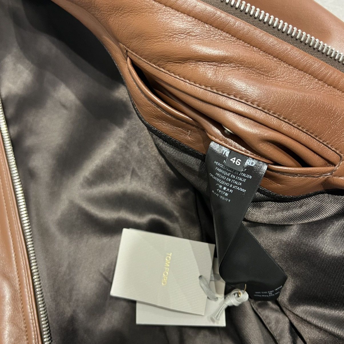 Tom Ford Tom Ford Leather Jacket in Small Size US S / EU 44-46 / 1 - 5 Thumbnail