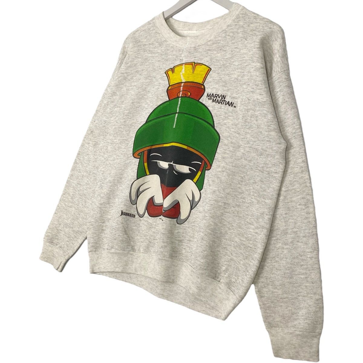 Vintage Vintage 90s Marvin Ther Martian Sweatshirt Crewneck Big Logo Size US L / EU 52-54 / 3 - 2 Thumbnail