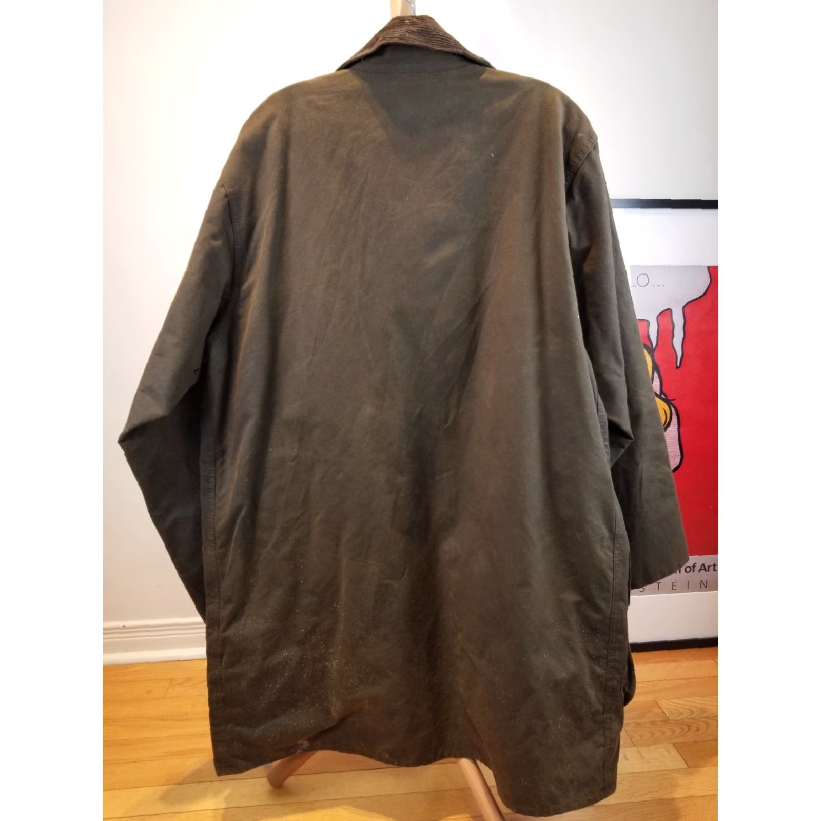Barbour VINTAGE Barbour Jacket Barbour Brown Oiled Waxed Hunting SZ 44 Men Regular 44 Brown Waxed Bomber Jacket 37-37 25-25 20 Inch Cross Shoulder Mens Size US S / EU 44-46 / 1 - 8 Thumbnail