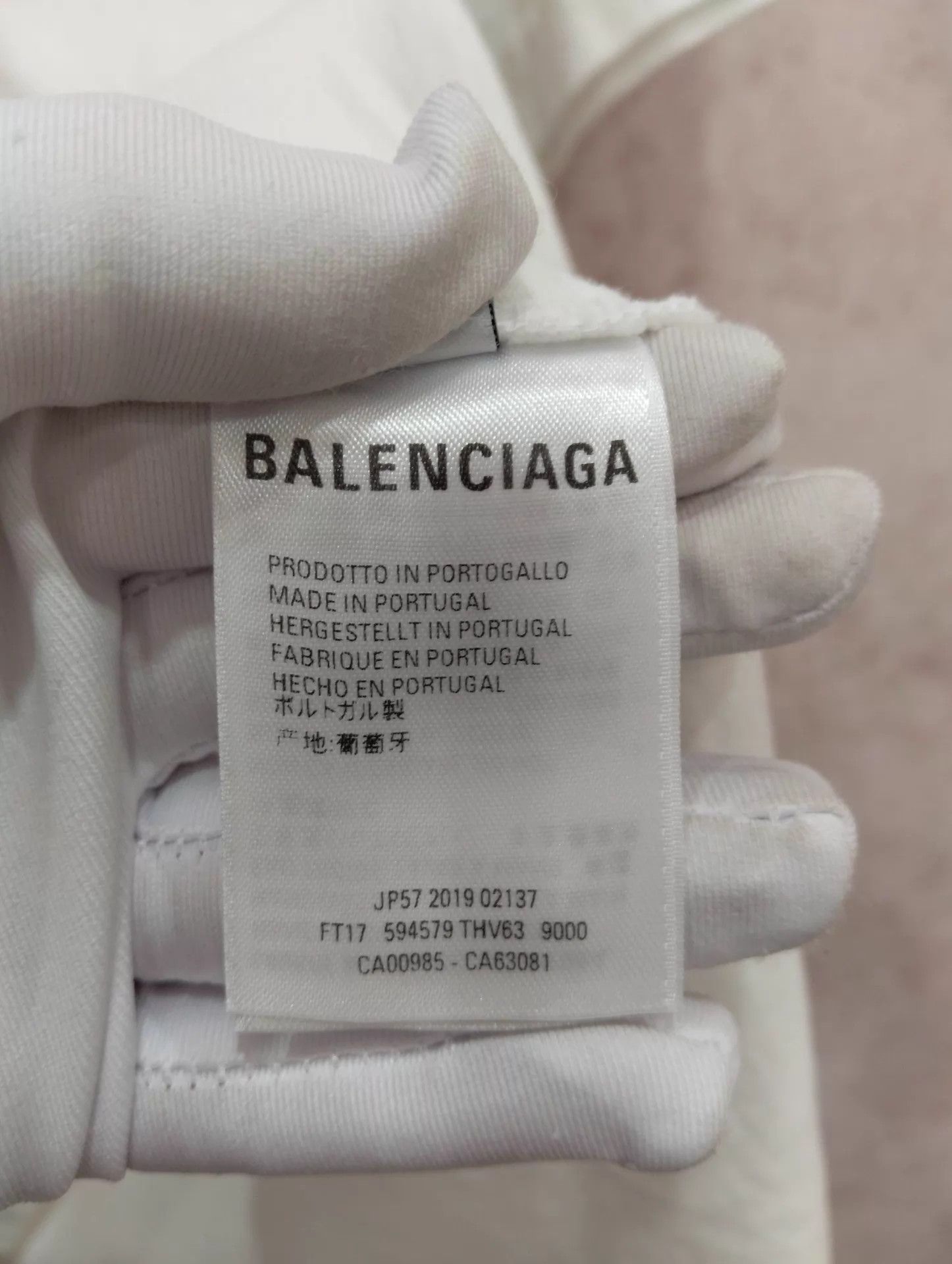 Balenciaga Balenciaga Eco Label Short Sleeve T-Shirt XS Size XS / US 0-2 / IT 36-38 - 4 Thumbnail