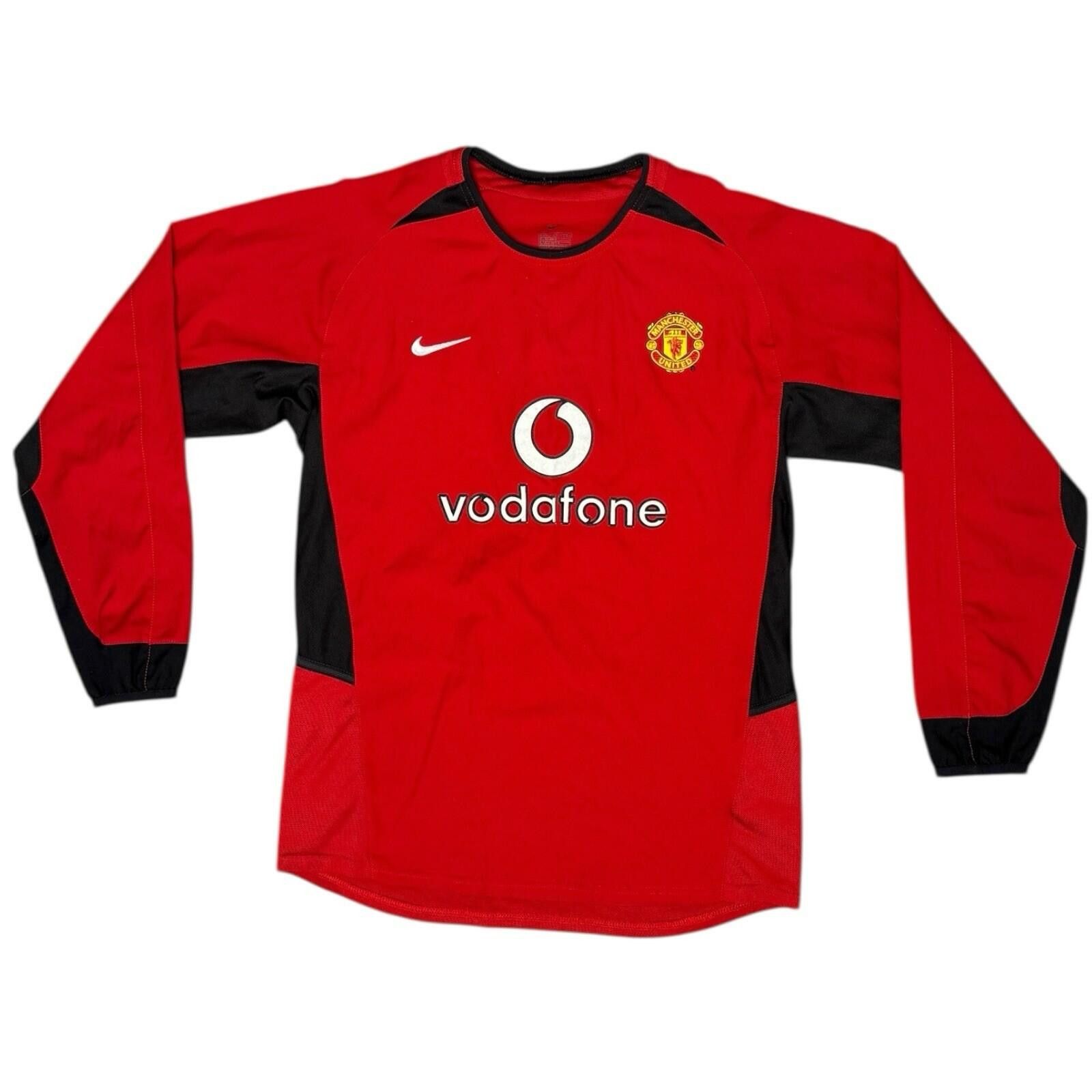 Nike Manchester United Retro Long-Sleeve Jersey Size Youth L Size ONE SIZE - 1 Thumbnail