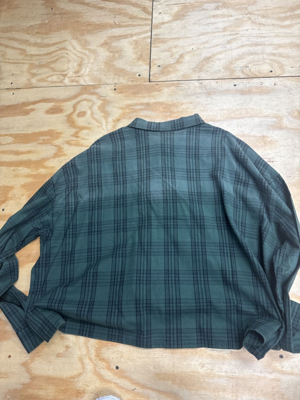 The GV Gallery Gvgallery raspberry hills flannel green logo Size US XL / EU 56 / 4 - 2 Thumbnail