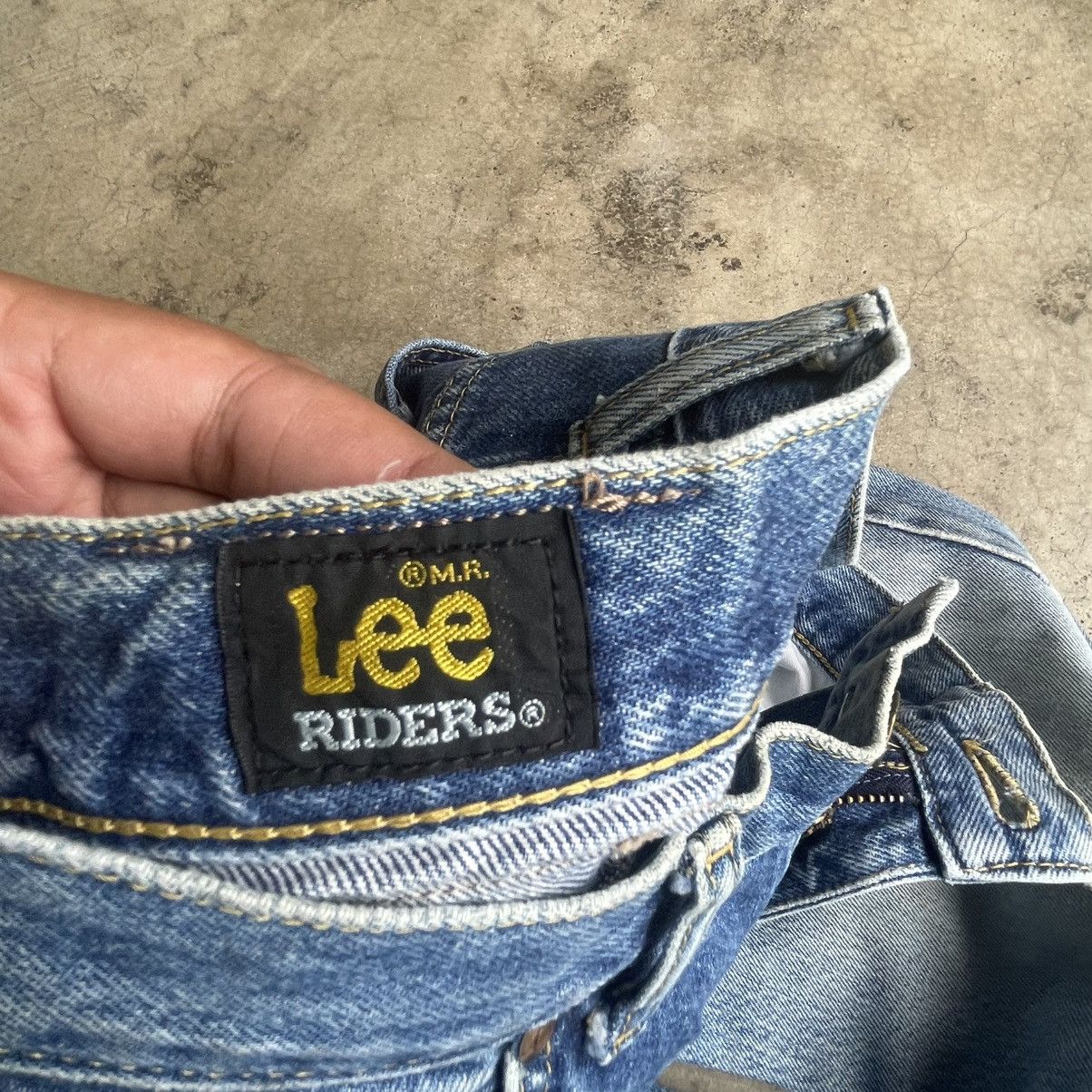 Lee 🔥Vintage Lee Stoned Washed Ripped Distress Denim Jeans Size US 30 / EU 46 - 13 Thumbnail
