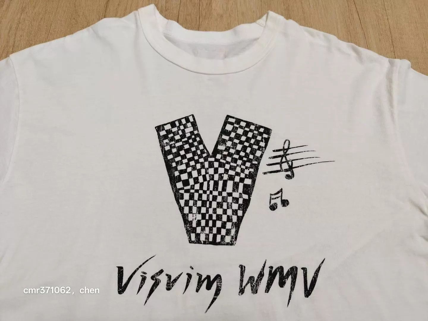 Visvim VISVIM 25SS JUMBO TEE S/S V CRASH Worn 1x Off White 3 Note Size US L / EU 52-54 / 3 - 2 Thumbnail