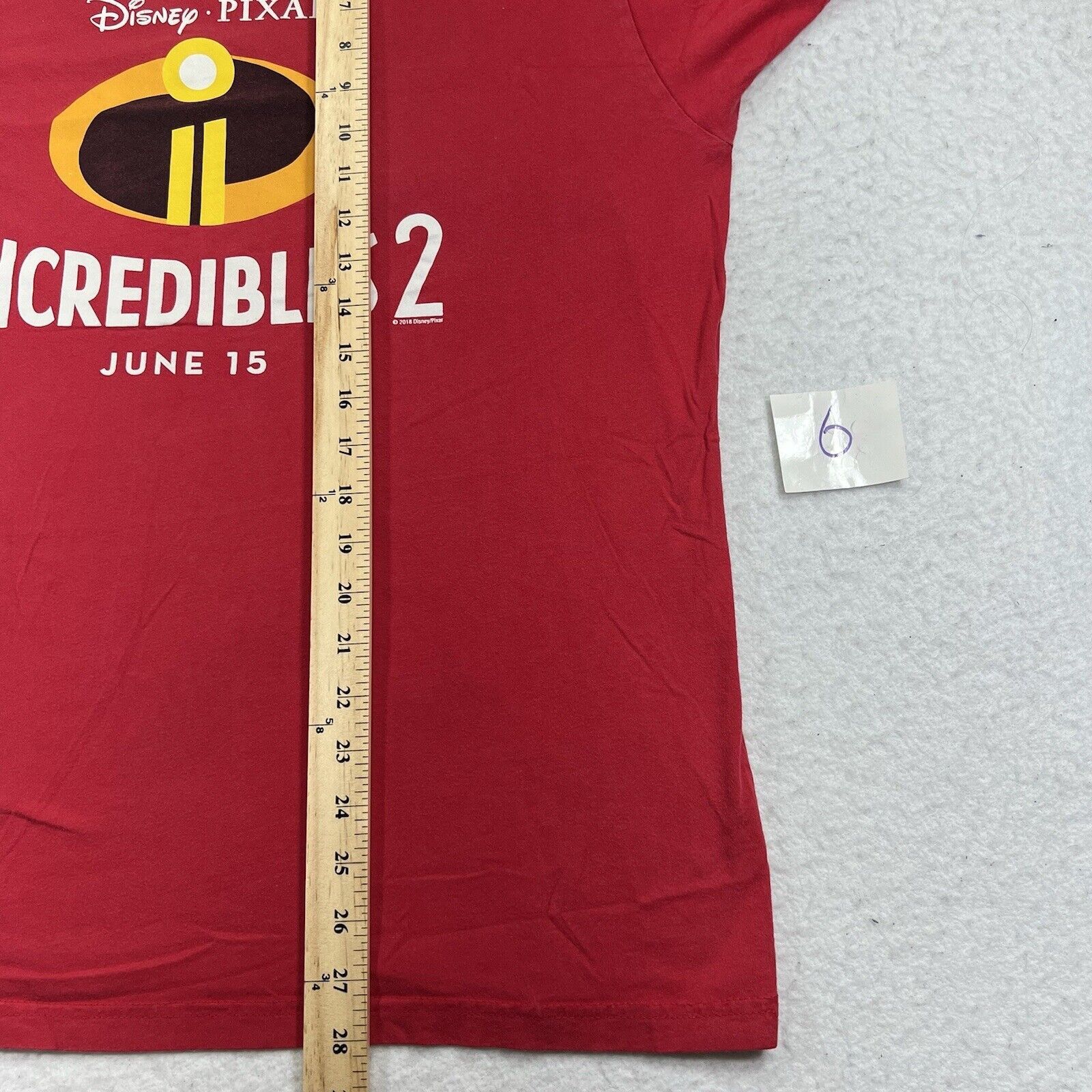 Disney Disney Pixar Incredibles 2 Movie Promo Graphic T Shirt Size US XL / EU 56 / 4 - 12 Thumbnail