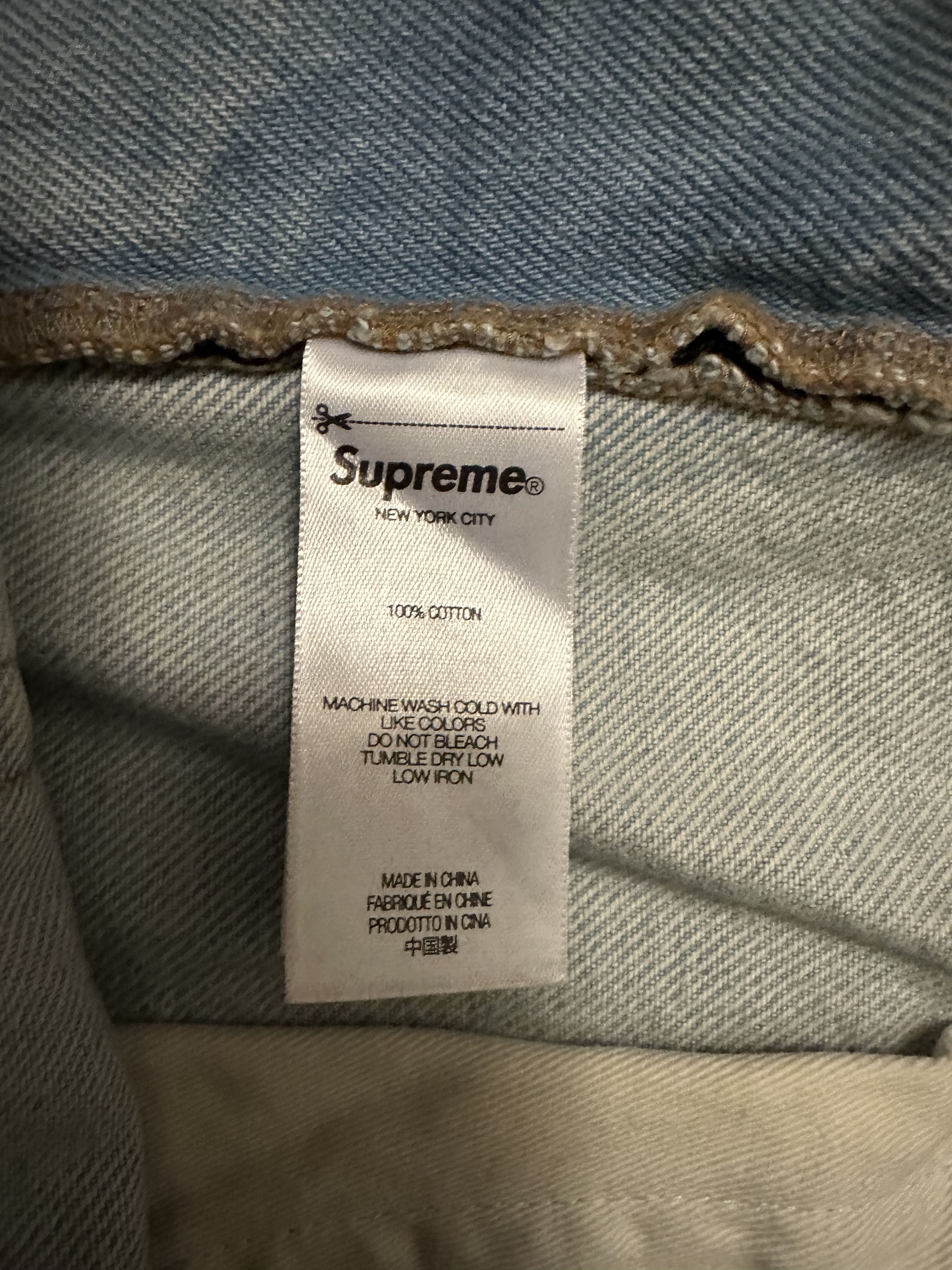 Supreme Supreme Baggy Jean Size US 32 / EU 48 - 3 Thumbnail
