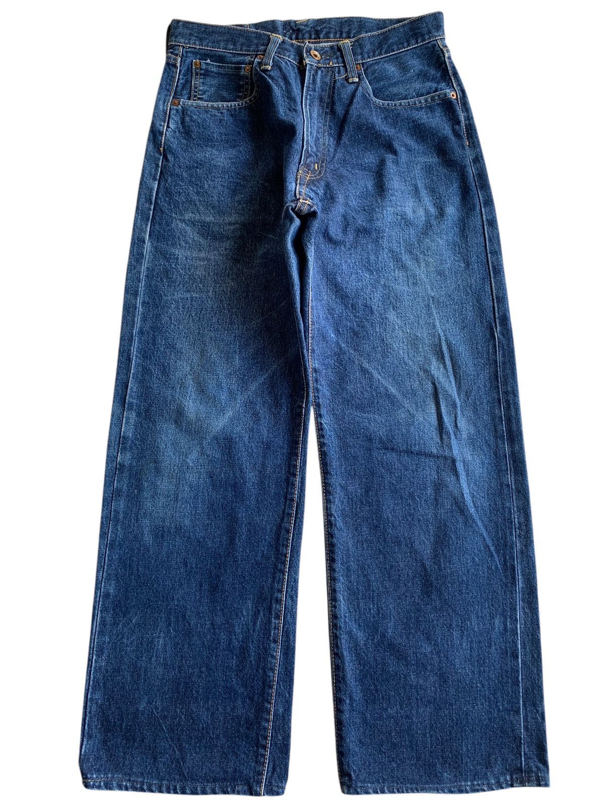 Edwin VINTAGE EDWIN 505 BAGGY SELVEDGE JAPANESE DENIM Size US 29 - 1 Thumbnail