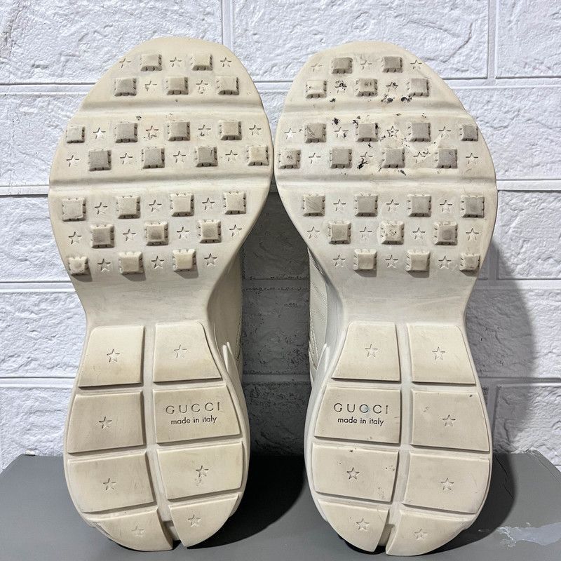 Gucci Gucci Rhyton Logo Low Top Dad Sneakers - Size US 10.5 / EU 43-44 - 3 Thumbnail