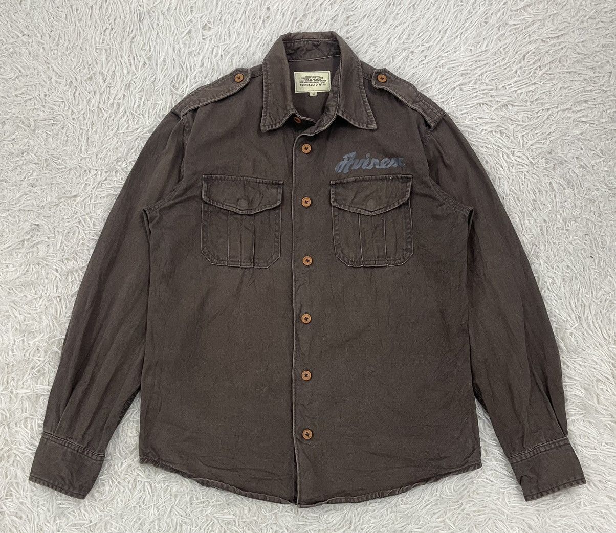 Avirex Dragon Printed Avirex Buttons Up Shirt/Jacket Size US M / EU 48-50 / 2 - 2 Thumbnail