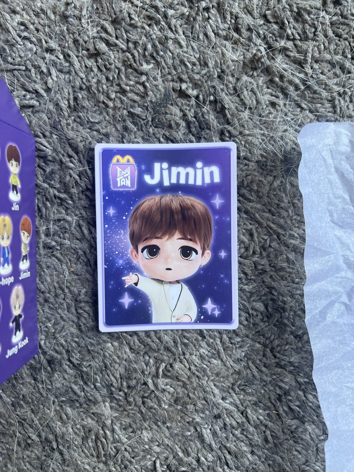 Hypebeast 2025 McDonald’s TinyTAN Jimin Figure Size ONE SIZE - 5 Thumbnail