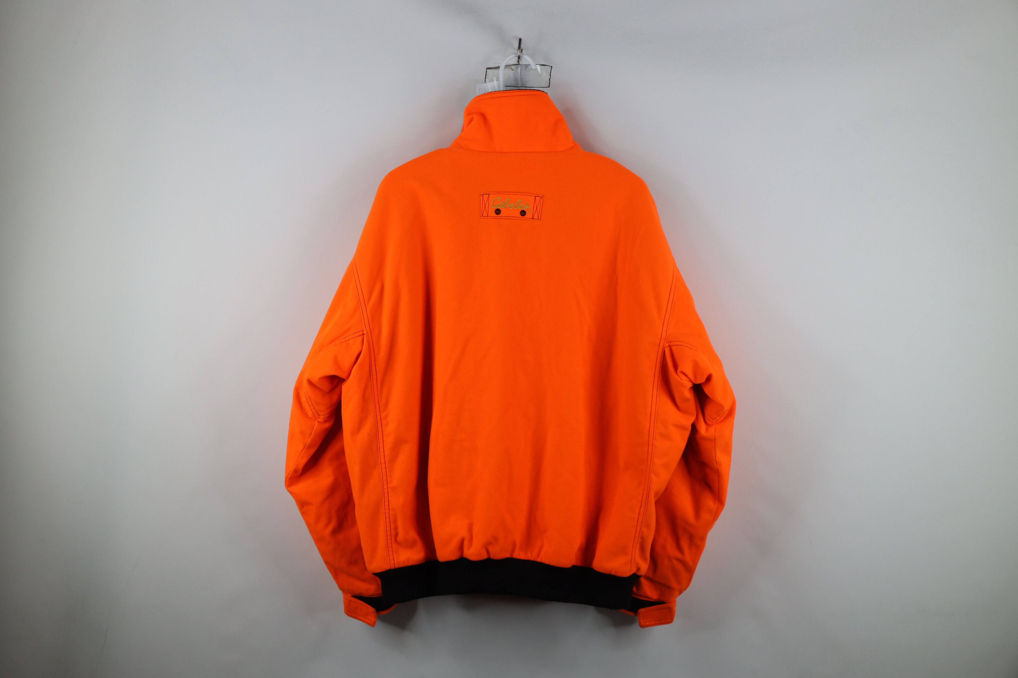 Cabelas × Vintage Vintage 90s Cabelas Fleece Lined Chamois Cloth Bomber Jacket Size US L / EU 52-54 / 3 - 13 Thumbnail