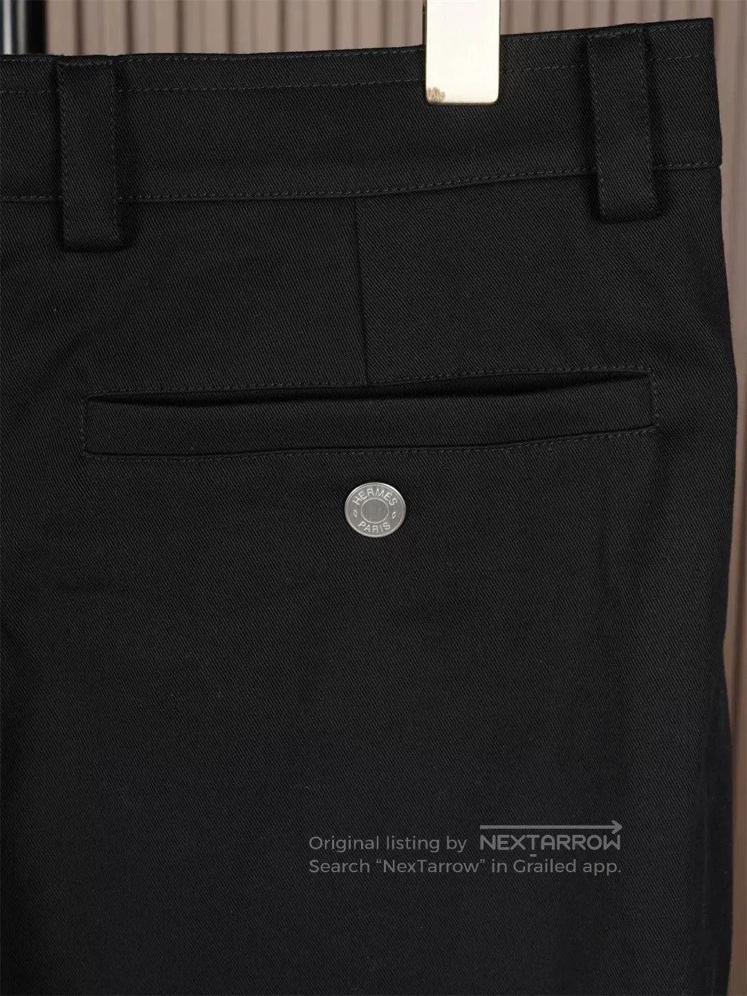 Hermes Hermes Men's Relaxed Fit Trousers. Size US 26 / EU 42 - 8 Thumbnail