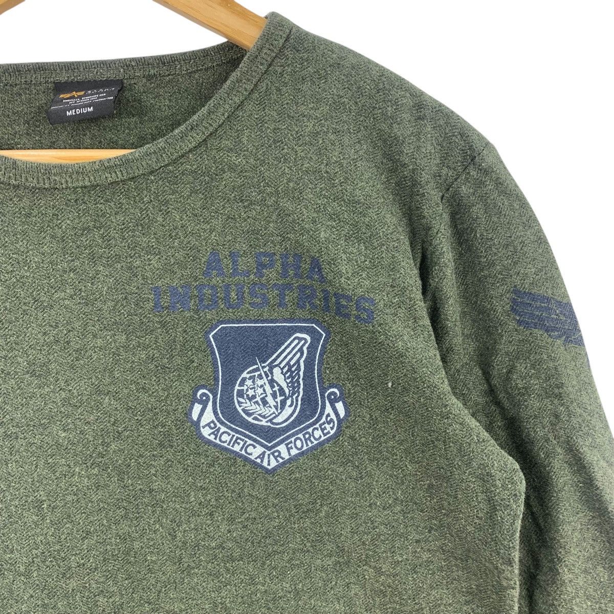 Alpha Industries ALPHA INDUSTRIES Pacific Air Forces 55th Anniversary Tee Size US M / EU 48-50 / 2 - 5 Thumbnail