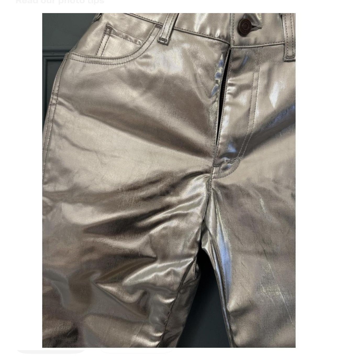 Celine NWT - Celine Silver 4 Pocket Slim Jeans Size 28" / US 6 / IT 42 - 2 Thumbnail