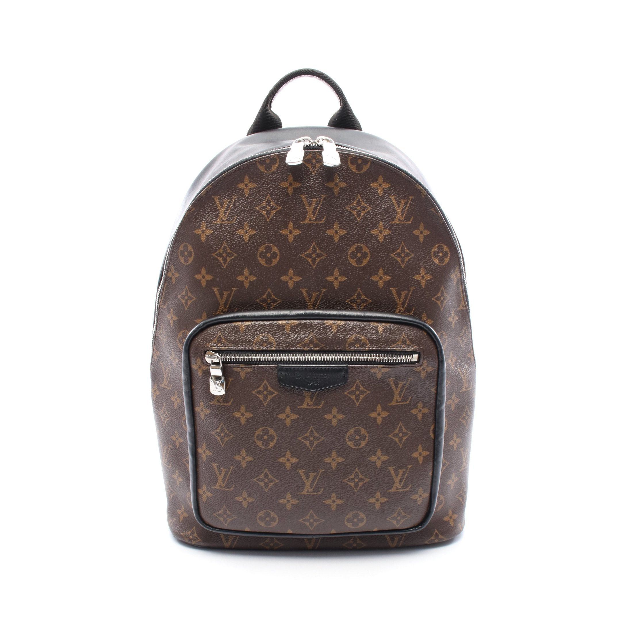 Louis Vuitton Louis Vuitton Josh Nv Monogram Macassar Backpack Rucksack Leather Brown Black Size ONE SIZE - 1 Thumbnail