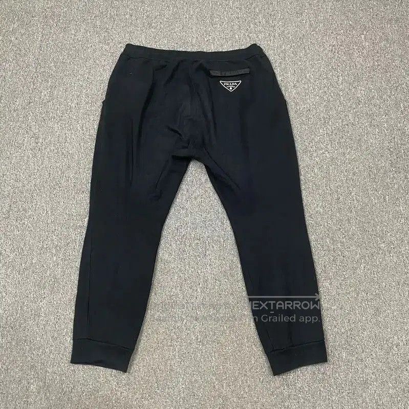 Prada Prada Black Cotton Men's Casual Pants. Size US 44 / EU 60 - 2 Thumbnail