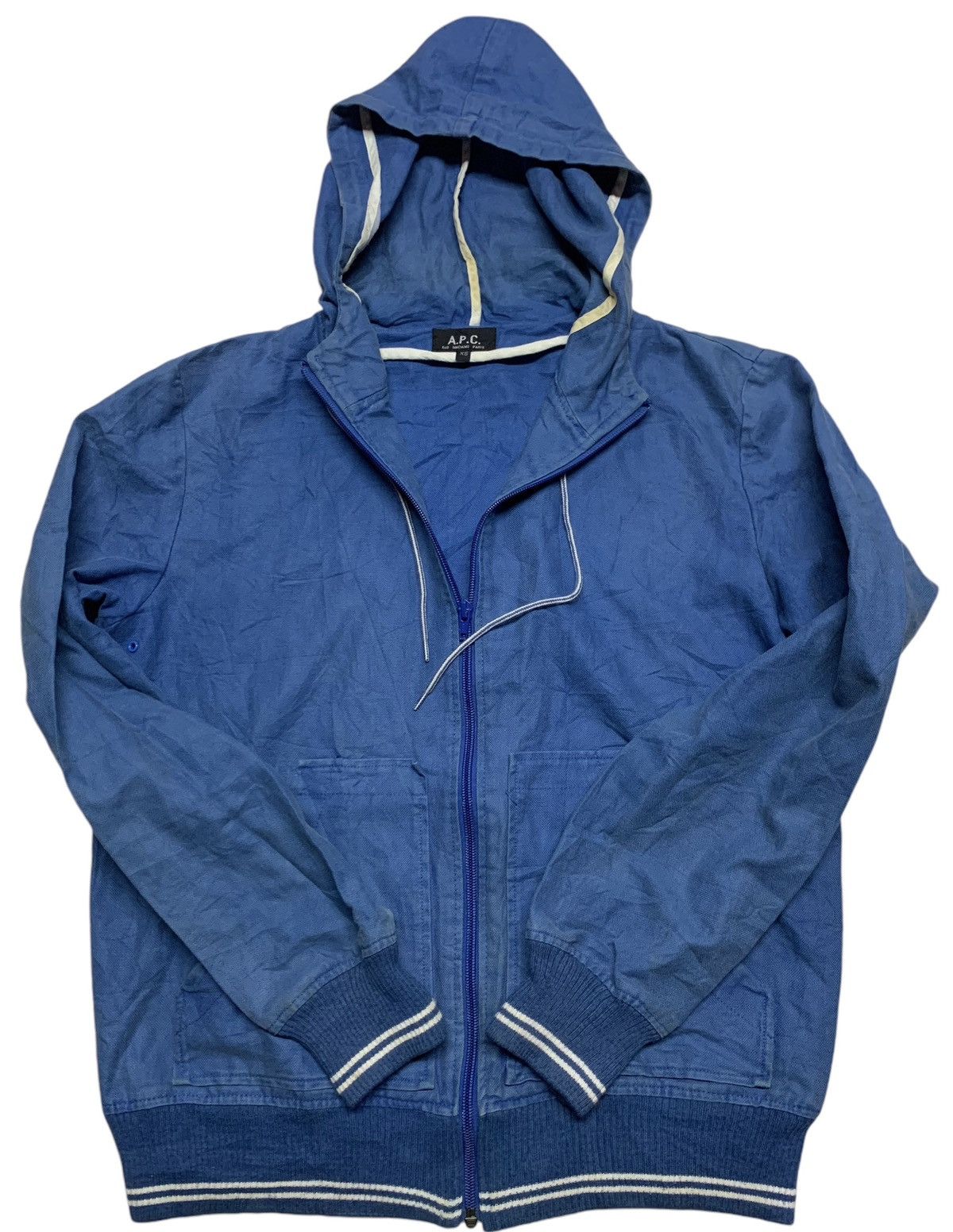 A.P.C. APC DENIM HOODED JACKET Size US M / EU 48-50 / 2 - 1 Thumbnail
