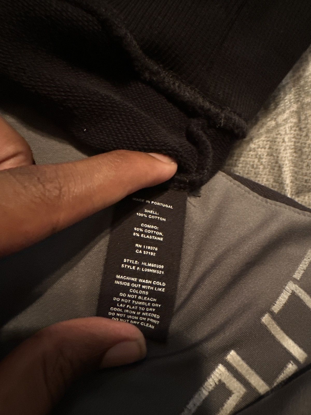 Helmut Lang Black hoodie Size US S / EU 44-46 / 1 - 3 Thumbnail