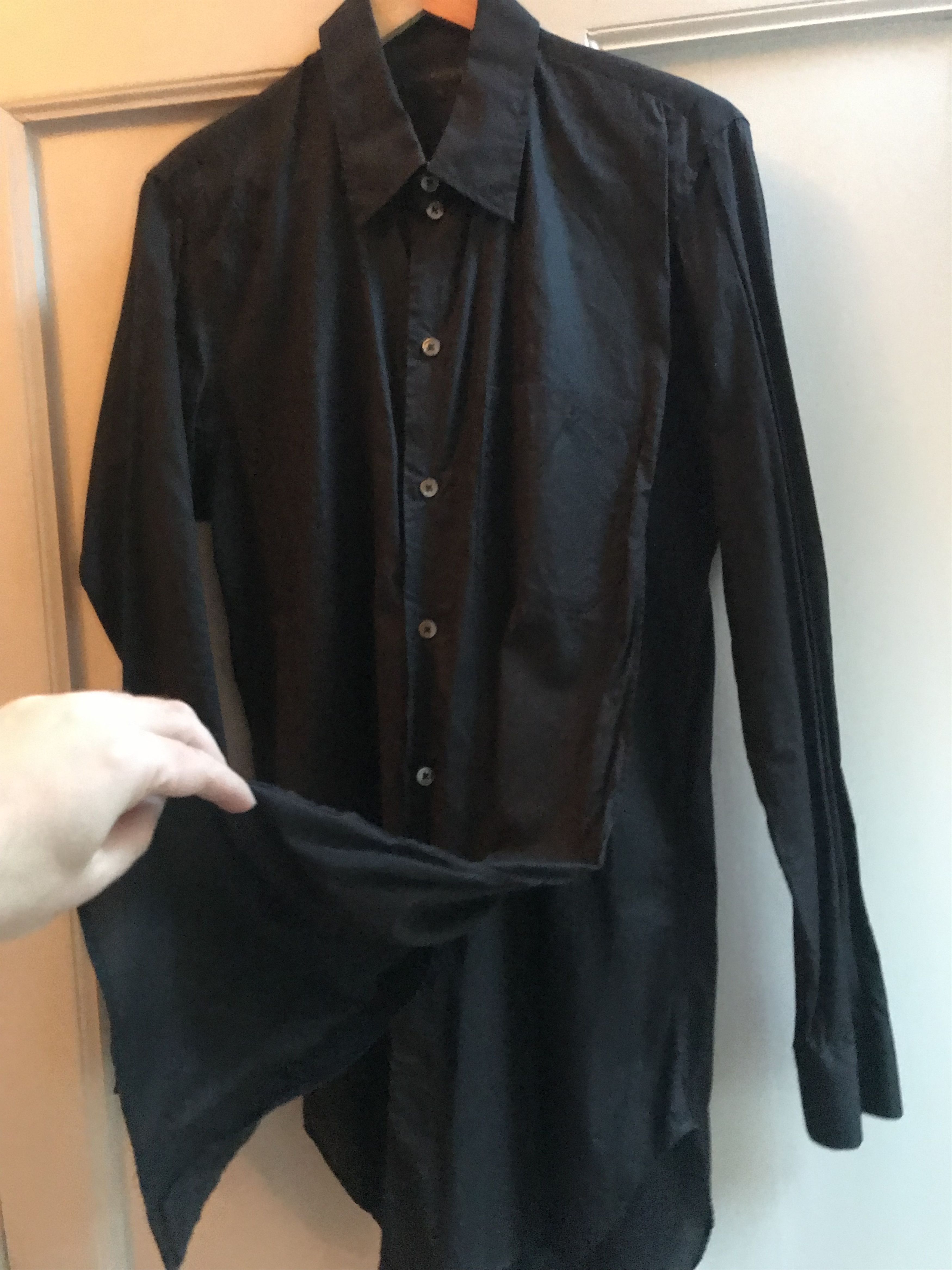 Ann Demeulemeester Ann Demeulemeester Asymmetric shirt Size US M / EU 48-50 / 2 - 4 Thumbnail