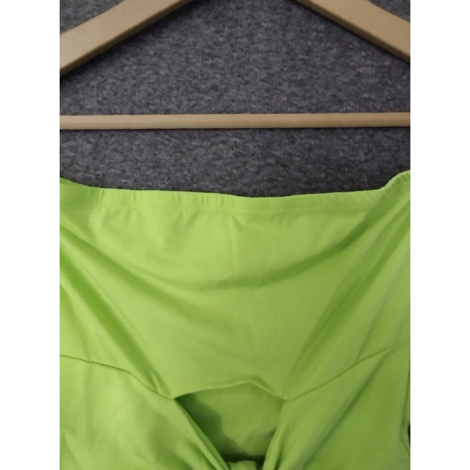 Vintage MAGIA U.S.A Strapless Bodysuit One Piece Neon Green S Shapewear Women Crewed Back Tie Back Thong Size S / US 4 / IT 40 - 7 Thumbnail