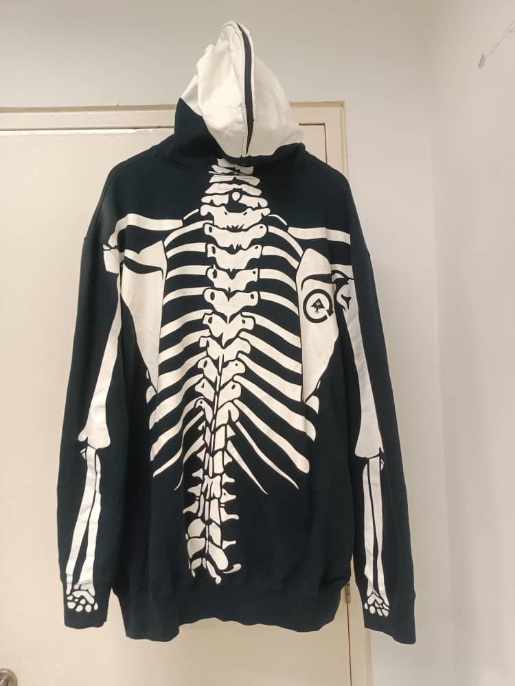 LRG LRG Lifted Research Group Dead Serious Hoodie (minor faded) Size US XXL / EU 58 / 5 - 7 Thumbnail