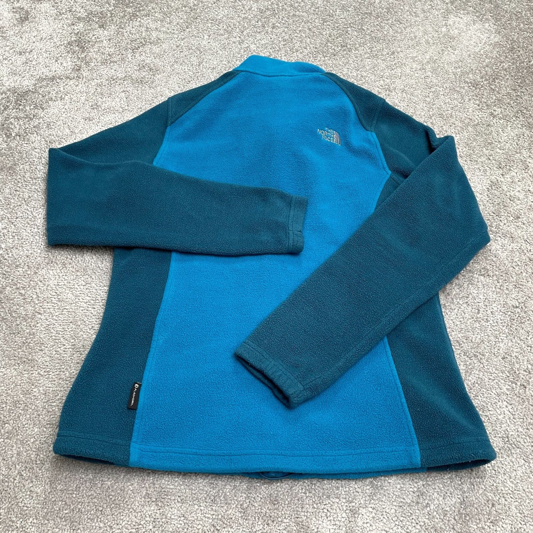 The North Face The North Face Khumbu Fleece Jacket Womens Medium Blue Outdoor Hiking Regular Fit Size M / US 6-8 / IT 42-44 - 2 Thumbnail