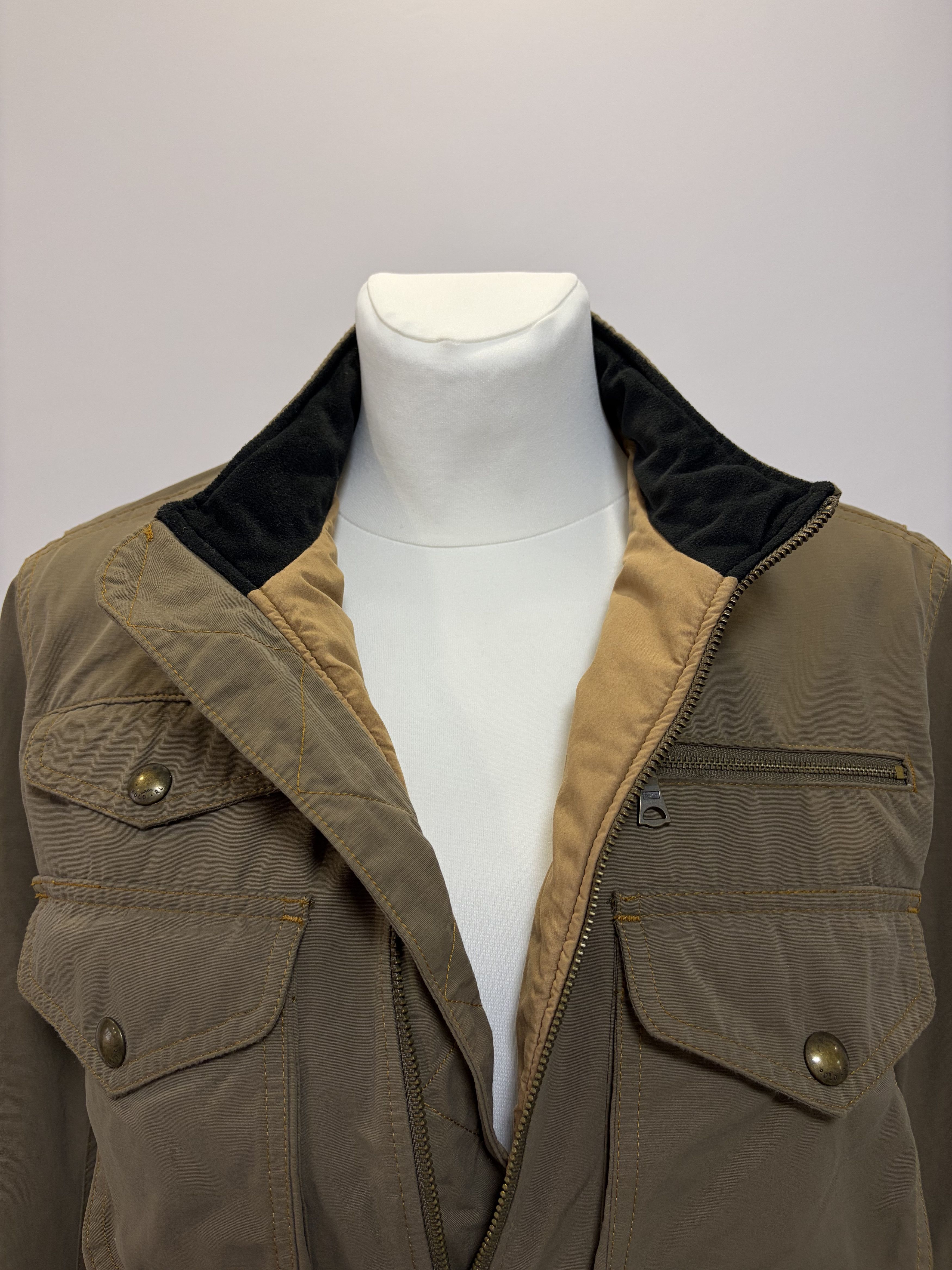 Ralph Lauren Blue Label RALPH LAUREN Belted Utility Jacket Coat RL Polo Vintage Size L / US 10 / IT 46 - 8 Thumbnail